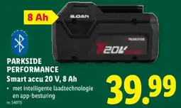 Lidl Smart accu 20 v, 8 ah aanbieding
