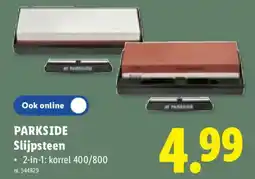 Lidl Parkside slijpsteen aanbieding