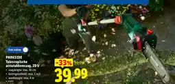 Lidl Telescopische accutakkenzaag aanbieding