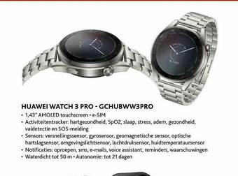 Huawei Watch 3 Pro