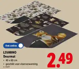 Lidl Livarno deurmat aanbieding