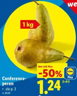Lidl Conference-peren aanbieding