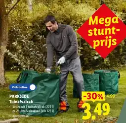 Lidl Tuinafvalzak aanbieding