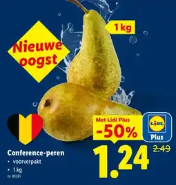 Lidl Conference-peren aanbieding