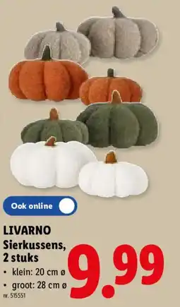 Lidl Sierkussens aanbieding