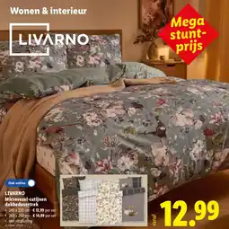 Lidl Microvezel-satijnen dekbedovertrek aanbieding