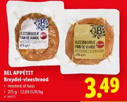 Lidl Breydel-vleesbrood aanbieding