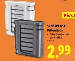 Lidl SensiPlast Pillendoos aanbieding