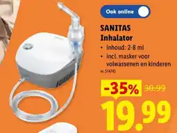 Lidl Sanitas inhalator aanbieding