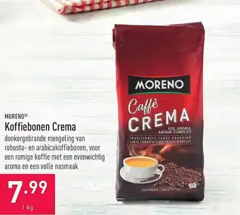 ALDI Moreno Koffiebonen aanbieding