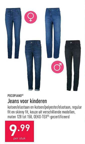 ALDI Jeans Voor Kinderen aanbieding