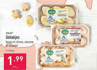 ALDI Italia Gebakjes aanbieding