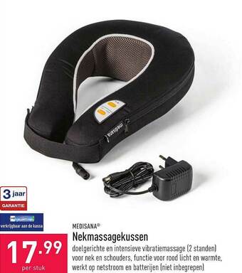 ALDI Medisana Nekmassagekussen aanbieding