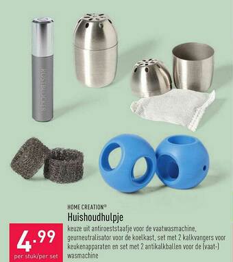 ALDI Home Creation Huishoudhulpje aanbieding