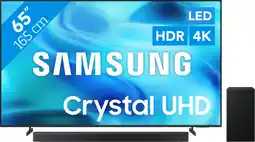 Coolblue Samsung Led 65 U8070H (2026) + Samsung HW-B750F (2025) aanbieding