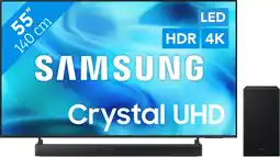 Coolblue Samsung Led 55 U8070H (2026) + Samsung HW-B66CF (2025) aanbieding