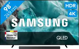 Coolblue Samsung 98 QLED Q7FA 4K (2025) + Samsung HW-QS90H (2026) aanbieding