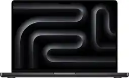 Coolblue Apple MacBook Pro 14 Pouces M4 (CPU 10 Cœurs/GPU 10 Cœurs) 16 Go/1 To Noir Sidéral AZERTY aanbieding