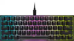 Coolblue Corsair K65 RGB Mini Mechanisch Gaming Toetsenbord Cherry MX Red Azerty aanbieding