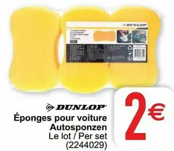 Cora Éponges pour voiture autosponzen aanbieding