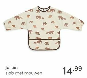 Baby & Tiener Jollein slab met mouwen aanbieding