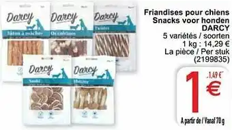 Cora Friandises pour chiens snacks voor honden darcy aanbieding