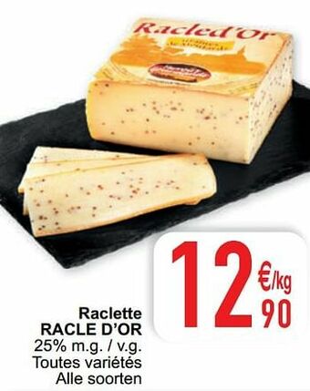 Cora Raclette racle d’or aanbieding