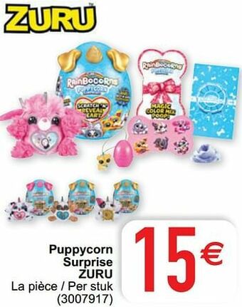 Cora Puppycorn surprise zuru aanbieding