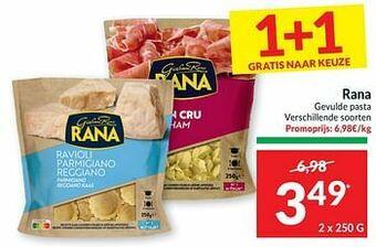 Intermarché Rana gevulde pasta aanbieding