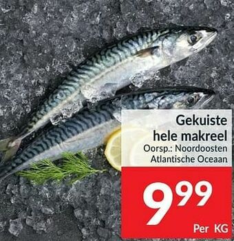 Intermarché Gekuiste hele makreel aanbieding
