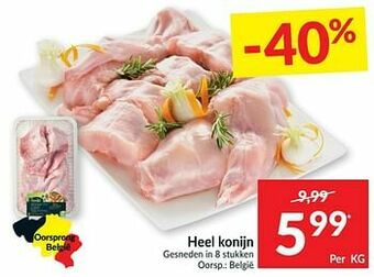 Intermarché Heel konijn aanbieding