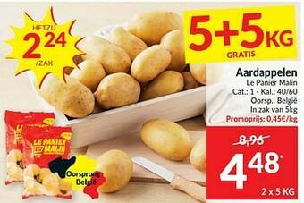 Intermarché Aardappelen le panier malin aanbieding