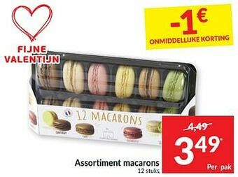 Intermarché Assortiment macarons aanbieding