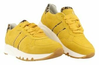 Berca Shoes Tamaris Sneaker Laag Dames Trend Oker - Geel aanbieding