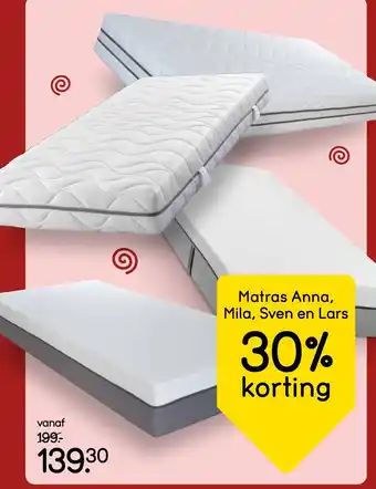 Matras Anna, Mila, Sven en Lars