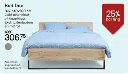 Leen Bakker Bed Dex aanbieding