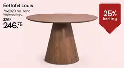 Leen Bakker Eettafel Louis aanbieding