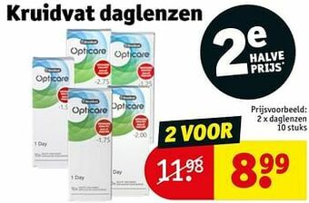 Kruidvat Kruidvat daglenzen aanbieding
