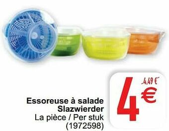 Cora Essoreuse à salade slazwierder aanbieding