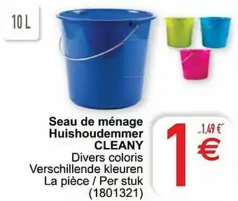 Cora Seau de ménage huishoudemmer cleany aanbieding
