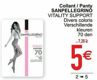 Collant - panty sanpellegrino vitality support