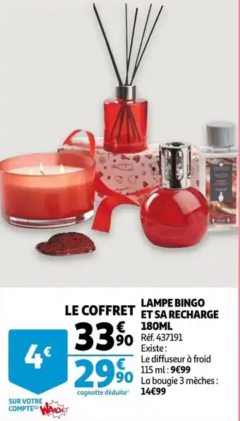 Lampe Bingo Et Sa Recharge 180ml