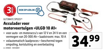 Lidl Acculader voor motorvoertuigen ULGD 10 A1 aanbieding