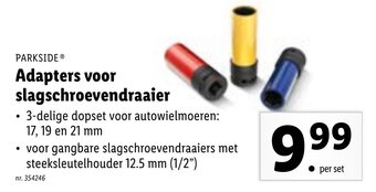 Lidl Adapters voor slagschroevendraaier aanbieding