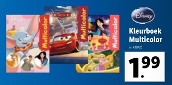 Lidl Kleurboek Multicolor aanbieding