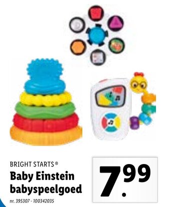 Baby Einstein babyspeelgoed