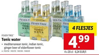 Lidl Tonic water aanbieding