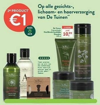 Holland & Barrett Hoofdhuidvriendelijke shampoo aanbieding