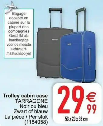 Cora Trolley tarragone aanbieding