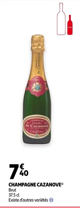 Auchan Champagne Cazanove aanbieding
